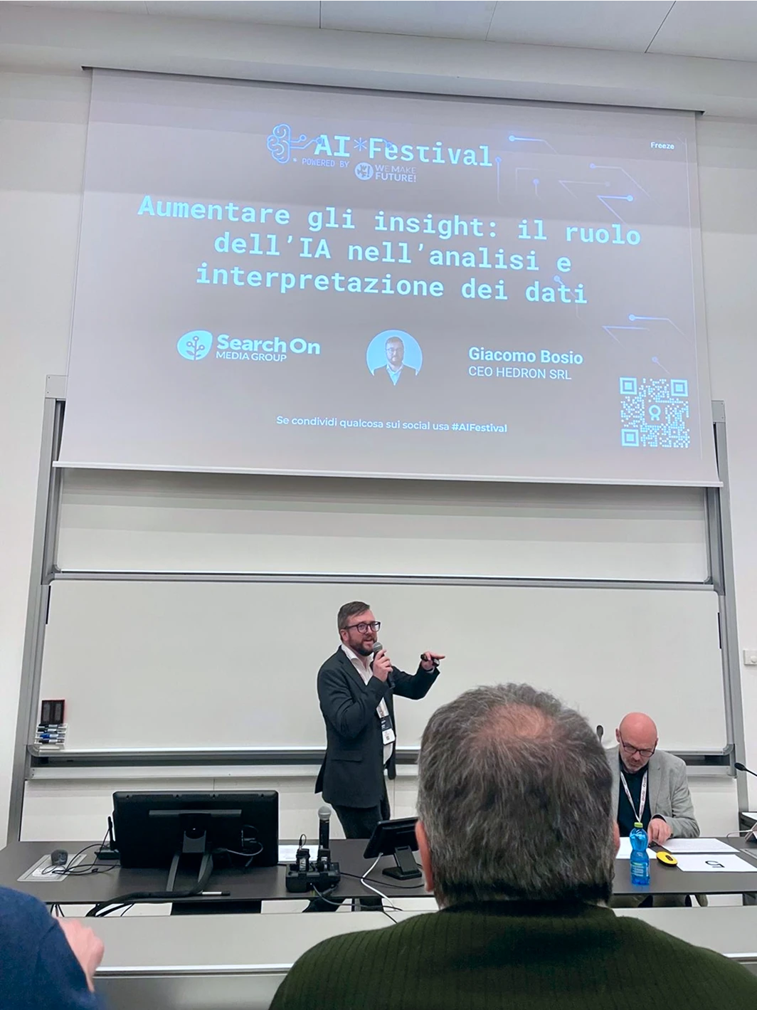 giacomo bosio presenta all'ai festival