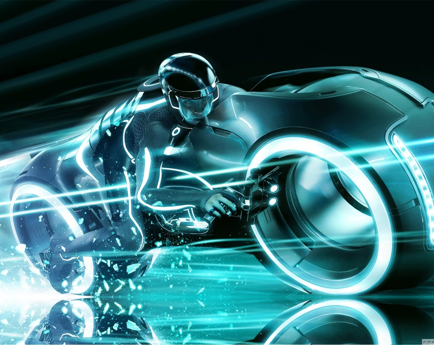 phygital immagine tratta dal film tron motocicletta