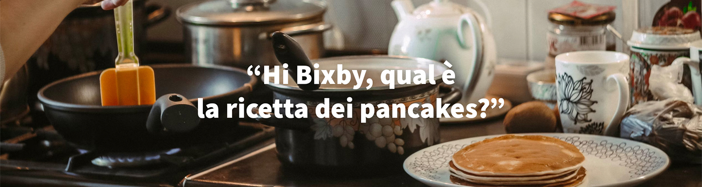 bixby interazione ricetta