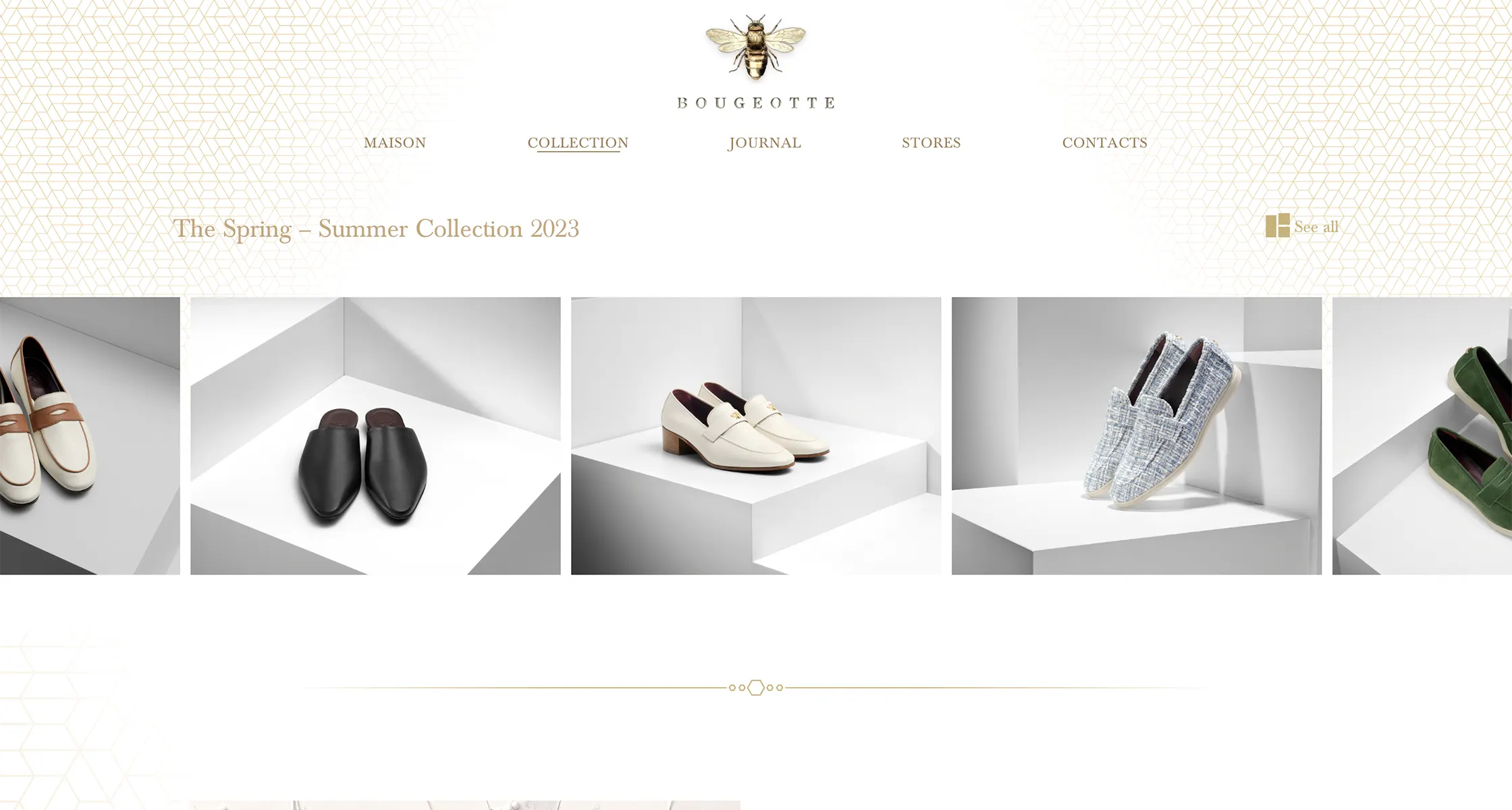bougeotte fashion website hedron mockup